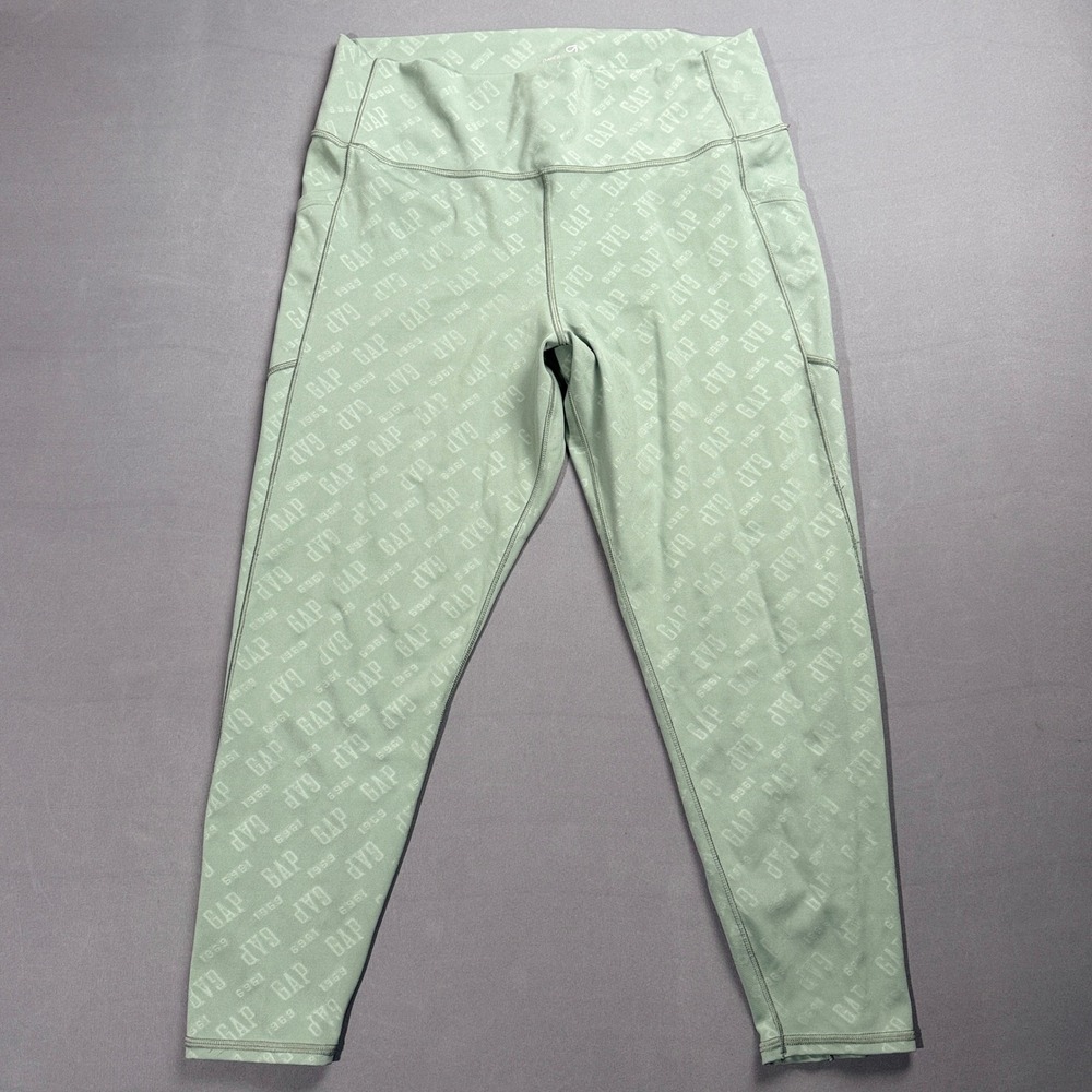 GapFit PowerMove High Rise Ankle Leggings Workout Athletic Yoga‎ Pants XL